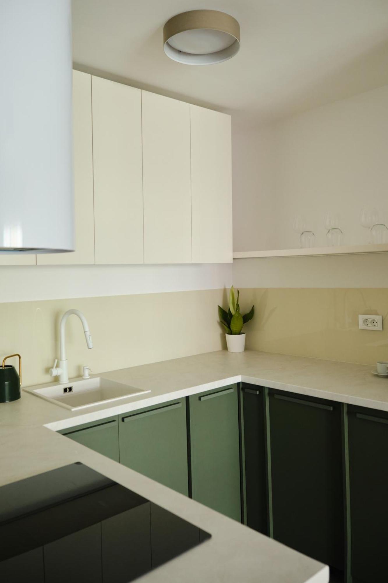 Jade I Cu Un Dormitor I One Cotroceni Park Apartament
